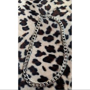 silvertone cuban link 16”-18”